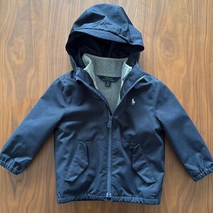 Polo Ralph Lauren Toddler Boy 3 in 1 vest and jacket, navy - size 2T